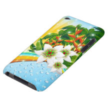 Vacances d'été exotiques tropicales coque iPod touch Case-Mate
