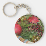 Vacances Keychain de Noël de plantes vertes de per Porte-clés