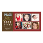 Vacances Photocard de famille de Paix-Joie-Amour ( Cartes Avec Photo