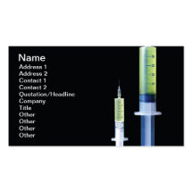 Vaccination Cartes De Visite Personnelles