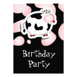 Vache à bande dessinée, invitation