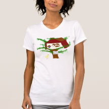 Vache à Brown de poulet de Brown T-shirt