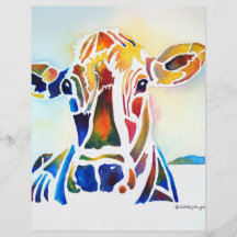 Vache à Whimzical Prospectus En Couleur