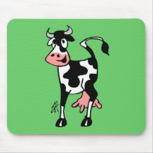 Vache câline tapis de souris