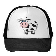 Vache heureuse - personnalisable ! casquettes