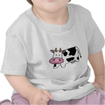 Vache heureuse t-shirt