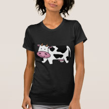 Vache heureuse t-shirt