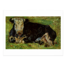 Vache menteuse, Vincent van Gogh Cartes Postales