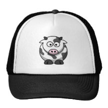 Vache mignonne casquettes de camionneur