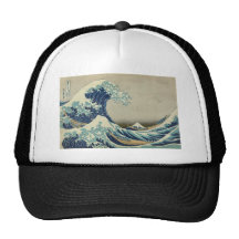 Vague de Kanagawa par Katsushika Hokusai Casquettes