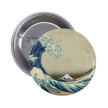 Vague de Kanagawa par Katsushika Hokusai Pin's