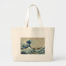 Vague de Kanagawa par Katsushika Hokusai Sacs En Toile