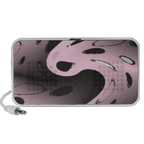 Vague rose de mod haut-parleurs