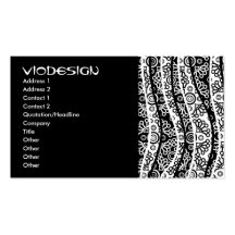 vagues carte de visite