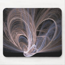 Vagues de lumières Mousepad Tapis De Souris