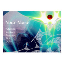 VAGUES rouges Cartes De Visite Professionnelles