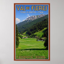 Val di Fleres - prés d'été Poster