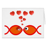 Valentine chrétien v2 orange carte de vœux
