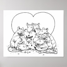 Valentine de Ratties Posters