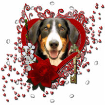 Valentines - clé à mon coeur - Entlebucher - Eiger Photo Sculptures