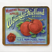 Vallée de Mousepad - de Wenatchee, par GalleryGIft Tapis De Souris