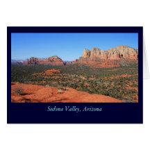 Vallée de Sedona Cartes De Vœux