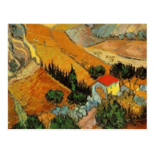 Vallée de Van Gogh avec le laboureur (F727) Cartes Postales