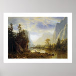 Vallée de Yosemite Affiche