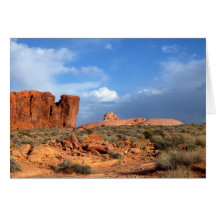 Vallée du feu, cartes photographiques vierges du N