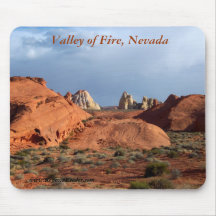 Vallée du feu, scènes de nature du Nevada Tapis De Souris