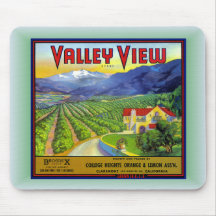 Vallée Mousepad de Claremont Tapis De Souris