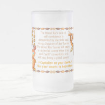 ValxArt 1984 2044 zodiaques de rat en bois de Taur Mugs À Café