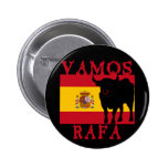 Vamos Rafa avec le drapeau de l'Espagne Pin's Avec Agrafe