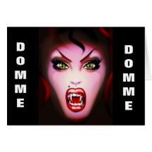 VAMP DOMME CARTE DE VŒUX