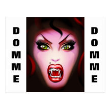 VAMP DOMME CARTES POSTALES