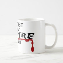 Vampire de dentiste par nuit tasse