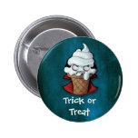 Vampire effrayant doux de glace - TXT fait sur com Pin's Avec Agrafe
