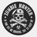 vampires de chasseur de zombi vivant complètement autocollants