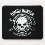 vampires de chasseur de zombi vivant complètement tapis de souris