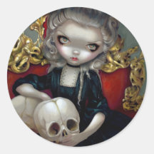 "Vampires de Les : Autocollant de Les Crânes"