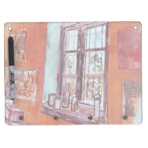 Van Gogh ; Fenêtre du studio de Vincent à l'asile