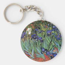 Van Gogh irise (F608) des beaux-arts vintages Porte-clés