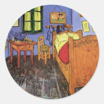 Van Gogh ; La chambre à coucher de Vincent dans Ar Autocollants