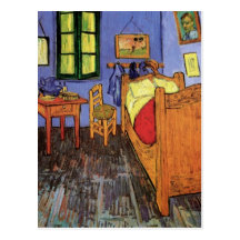 Van Gogh ; La chambre à coucher de Vincent dans Ar Cartes Postales