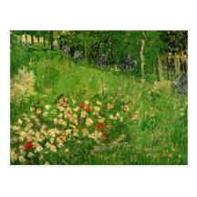 Van Gogh ; Le jardin de Daubigny, Le Jardin de Dau Cartes Postales