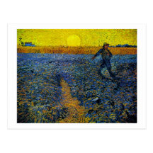 Van Gogh le semeur (F 422) Carte Postale