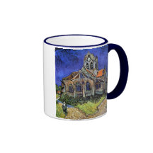 Van Gogh l'église à la tasse d'Auvers
