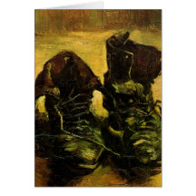 Van Gogh par paire de chaussures, de cru toujours  Cartes