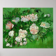 Van Gogh ; Roses roses, de cru toujours art de la  Posters