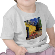 Van Gogh ; Terrasse de café la nuit, beaux-arts vi T-shirt